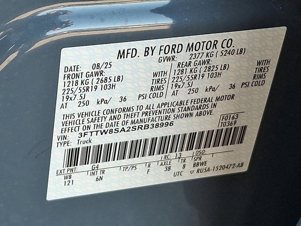 new 2025 Ford Maverick car, priced at $39,860