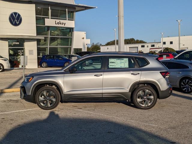 new 2025 Volkswagen Taos car, priced at $25,160