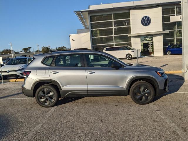 new 2025 Volkswagen Taos car, priced at $25,160