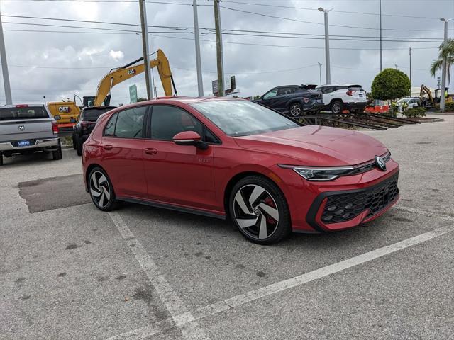 new 2025 Volkswagen Golf GTI car, priced at $33,860
