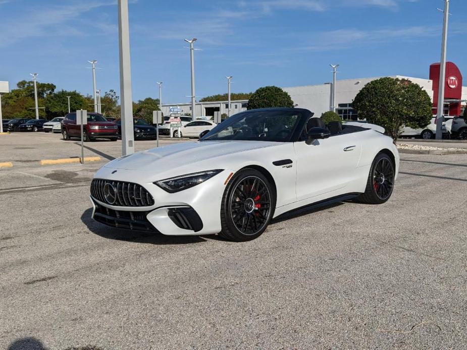 used 2022 Mercedes-Benz AMG SL 55 car, priced at $104,646