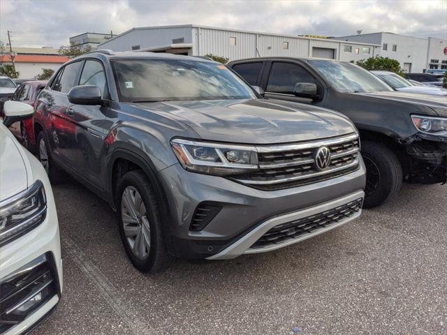 used 2021 Volkswagen Atlas Cross Sport car, priced at $23,277