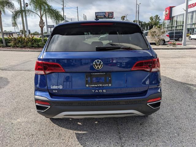 new 2024 Volkswagen Taos car, priced at $28,226