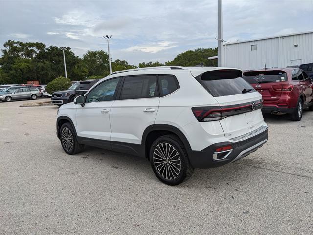 new 2025 Volkswagen Taos car, priced at $29,291