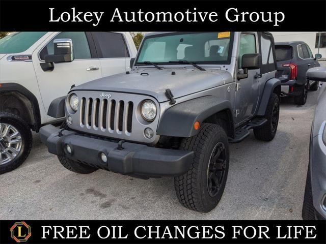 used 2017 Jeep Wrangler car, priced at $19,587