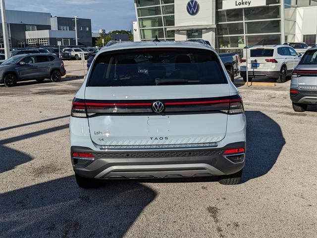 new 2025 Volkswagen Taos car, priced at $30,760