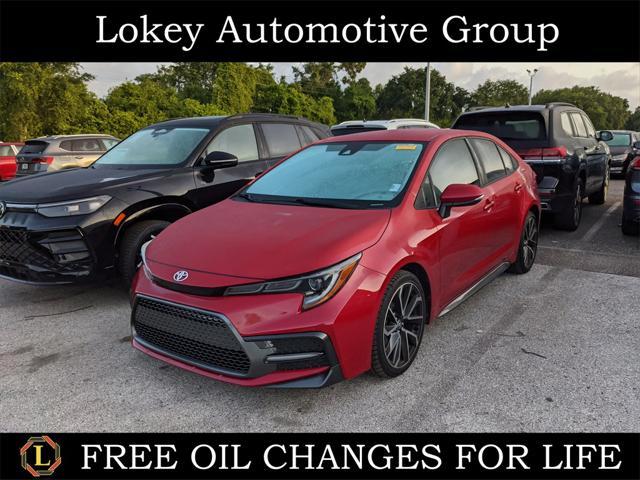 used 2021 Toyota Corolla car, priced at $15,427