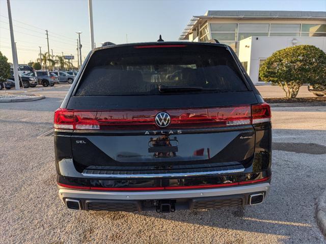 new 2024 Volkswagen Atlas car, priced at $48,714