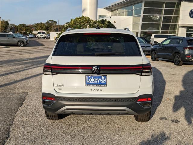 new 2025 Volkswagen Taos car, priced at $27,915