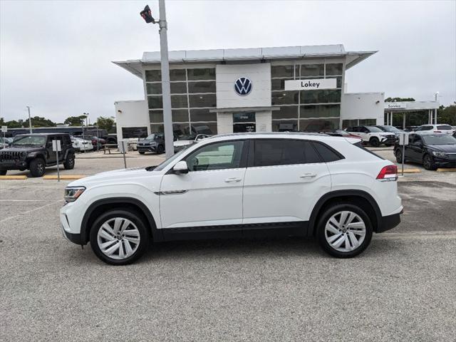 used 2021 Volkswagen Atlas Cross Sport car, priced at $26,050