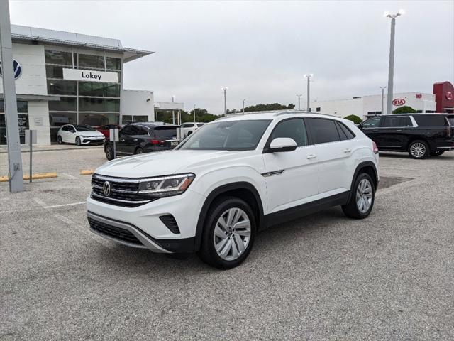 used 2021 Volkswagen Atlas Cross Sport car, priced at $26,050