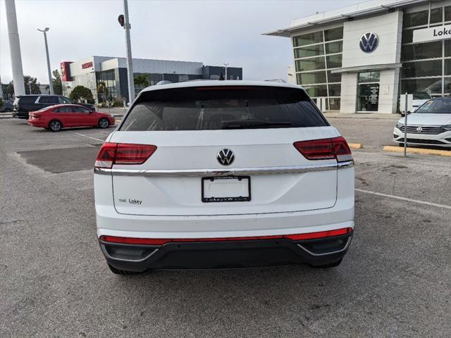 used 2022 Volkswagen Atlas Cross Sport car, priced at $27,853