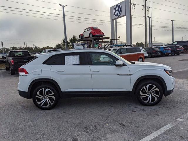 used 2022 Volkswagen Atlas Cross Sport car, priced at $27,853