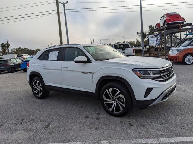 used 2022 Volkswagen Atlas Cross Sport car, priced at $27,853