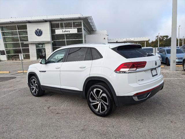 used 2022 Volkswagen Atlas Cross Sport car, priced at $27,853