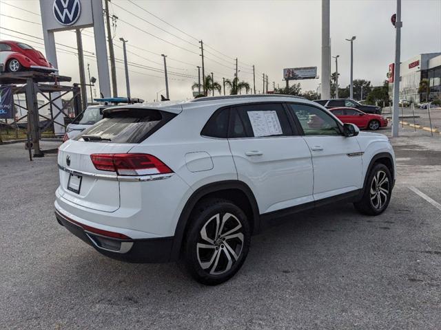 used 2022 Volkswagen Atlas Cross Sport car, priced at $27,853