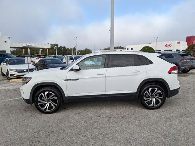 used 2022 Volkswagen Atlas Cross Sport car, priced at $27,853