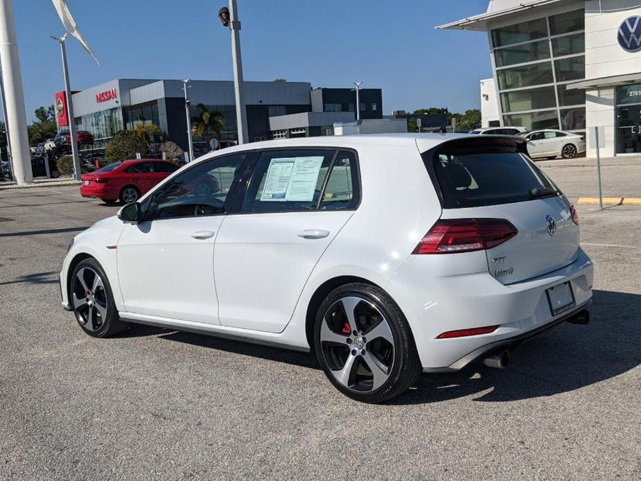 used 2018 Volkswagen Golf GTI car, priced at $21,704
