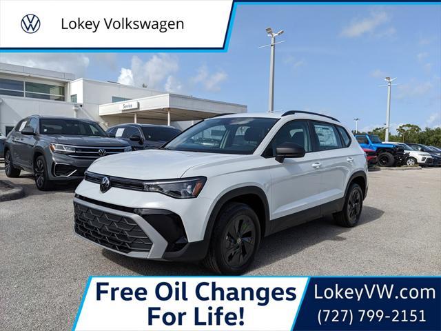 new 2025 Volkswagen Taos car, priced at $26,159