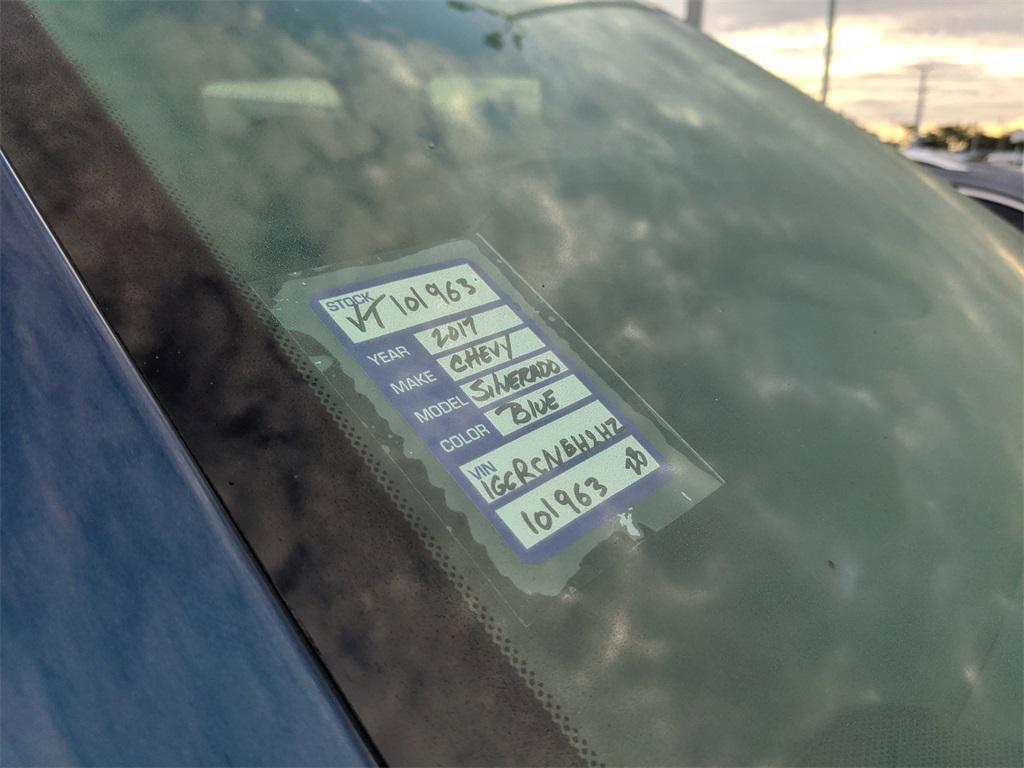 used 2017 Chevrolet Silverado 1500 car, priced at $17,500