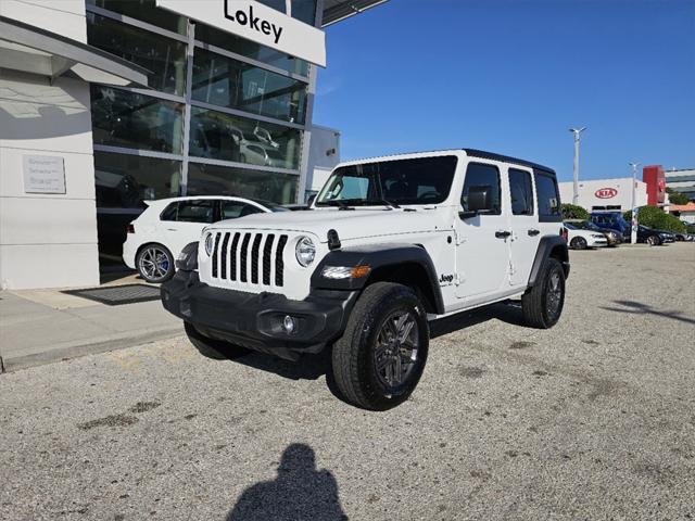 used 2024 Jeep Wrangler car, priced at $34,307