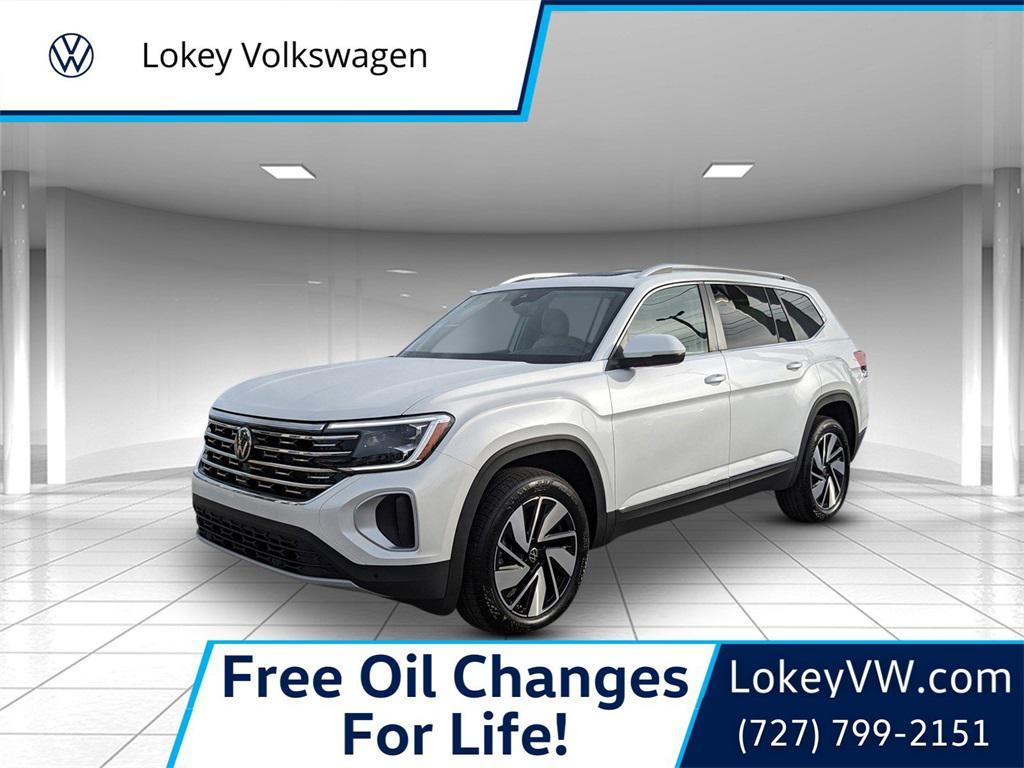 new 2026 Volkswagen Atlas car, priced at $51,748