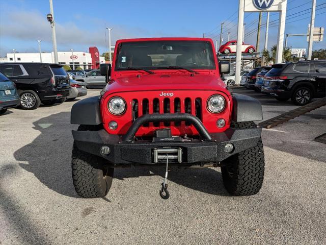 used 2017 Jeep Wrangler Unlimited car, priced at $27,963