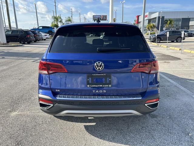 new 2024 Volkswagen Taos car, priced at $28,226