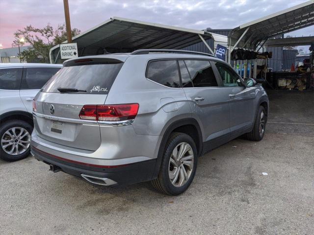 used 2021 Volkswagen Atlas car, priced at $24,190