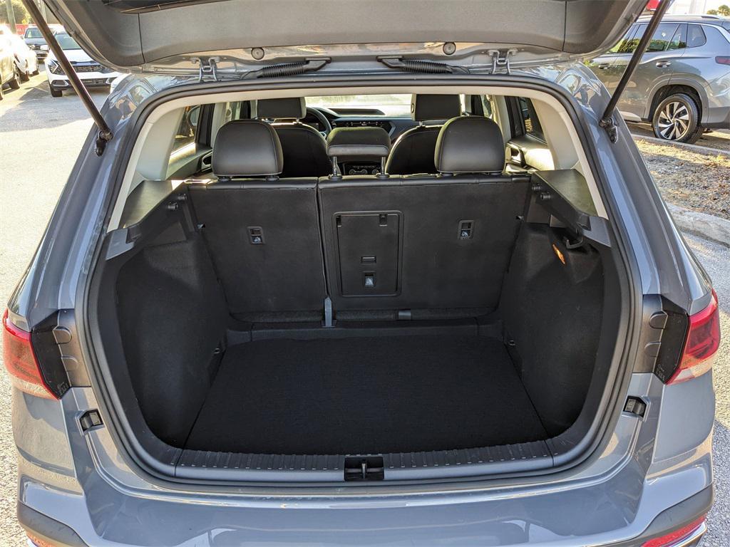 used 2023 Volkswagen Taos car, priced at $18,044