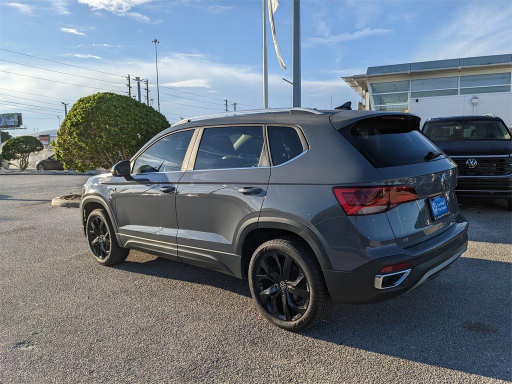 used 2023 Volkswagen Taos car, priced at $18,044