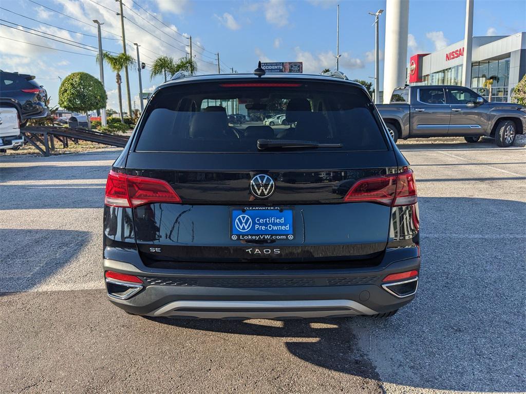 used 2024 Volkswagen Taos car, priced at $22,857