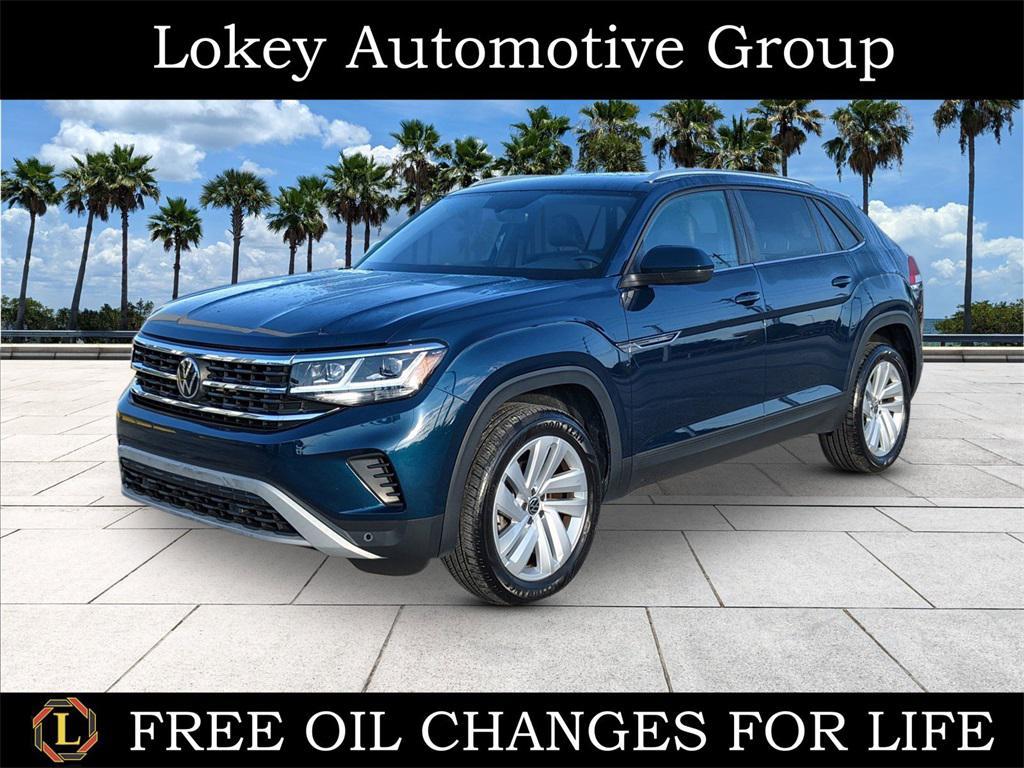 used 2023 Volkswagen Atlas Cross Sport car, priced at $24,292