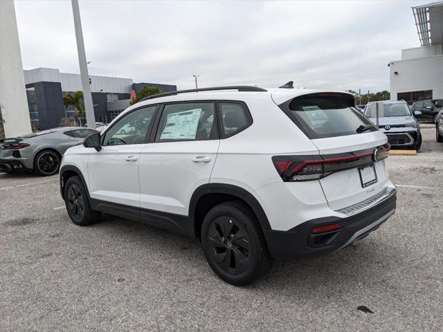 new 2025 Volkswagen Taos car, priced at $25,160