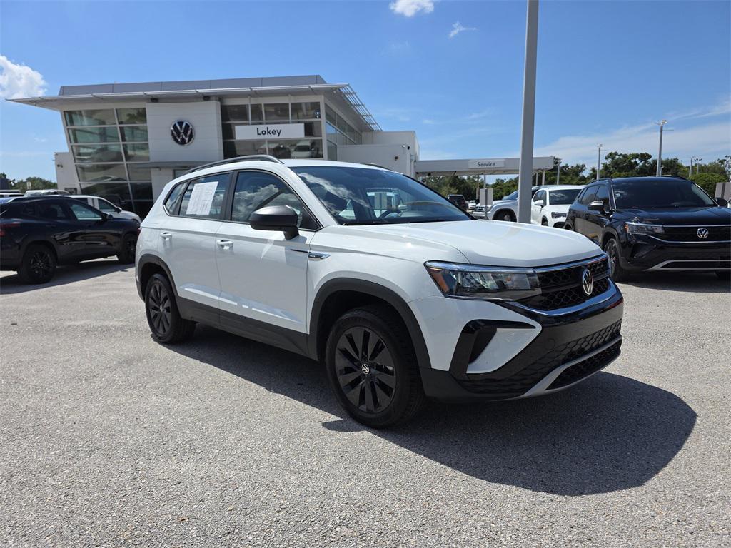 used 2024 Volkswagen Taos car, priced at $18,723