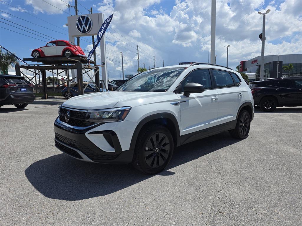 used 2024 Volkswagen Taos car, priced at $18,723