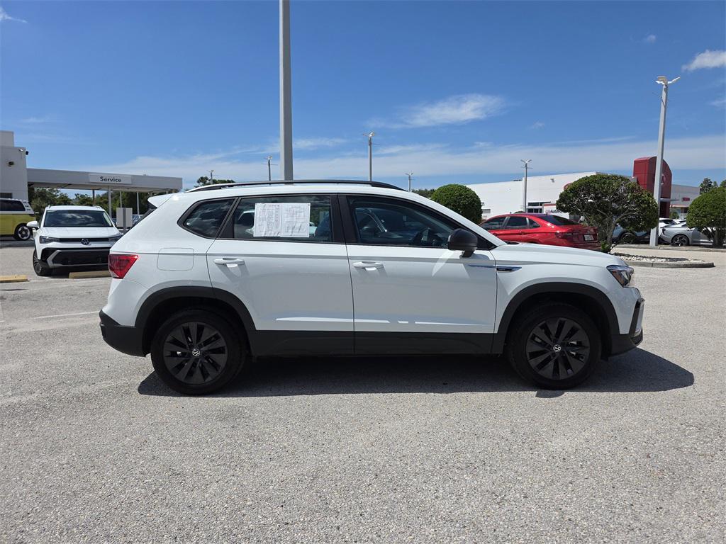 used 2024 Volkswagen Taos car, priced at $18,723