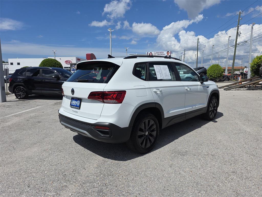 used 2024 Volkswagen Taos car, priced at $18,723