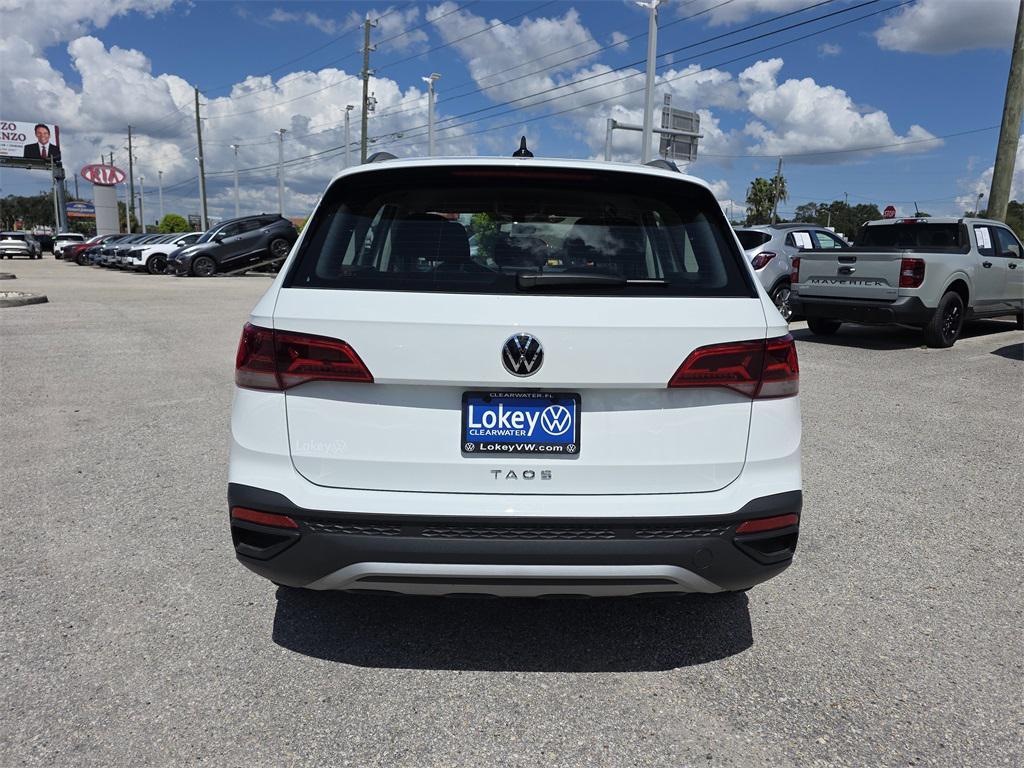 used 2024 Volkswagen Taos car, priced at $18,723