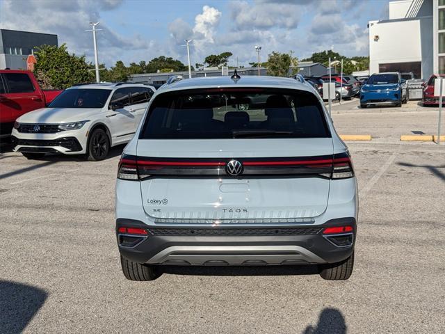 new 2025 Volkswagen Taos car, priced at $29,728