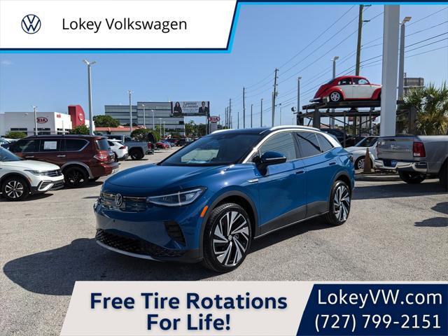 new 2025 Volkswagen ID.4 car, priced at $52,528