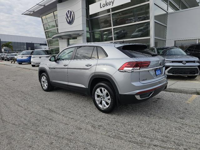 used 2021 Volkswagen Atlas Cross Sport car, priced at $21,912