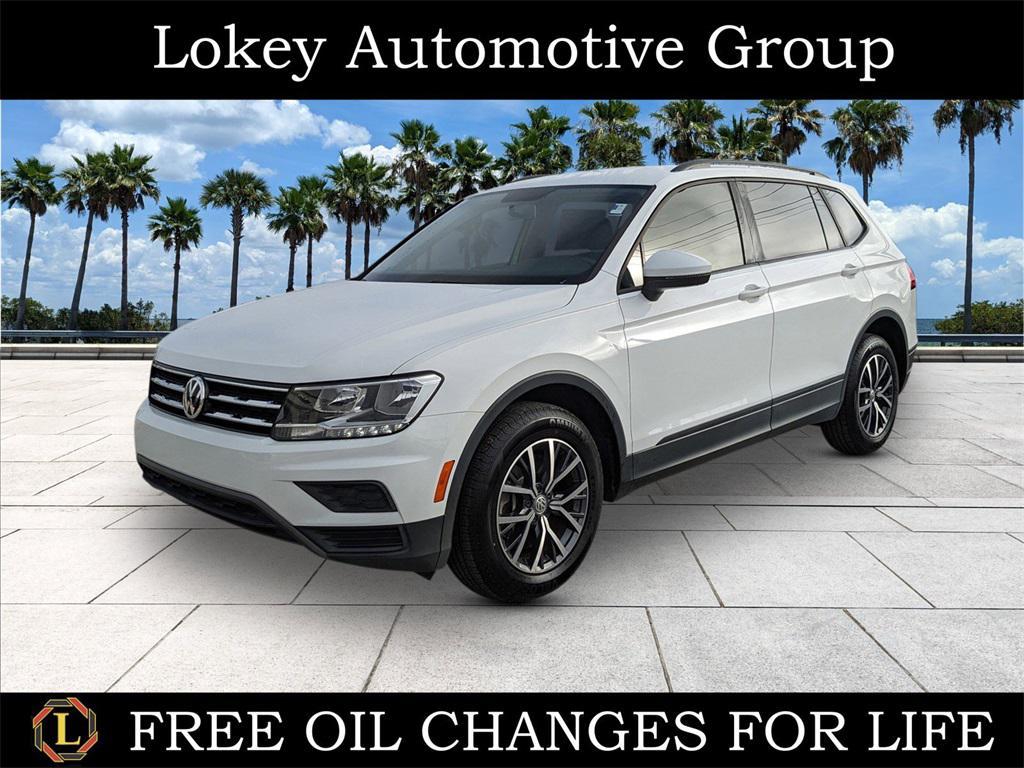 used 2021 Volkswagen Tiguan car, priced at $15,633
