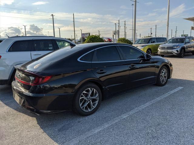 used 2021 Hyundai Sonata car, priced at $16,100