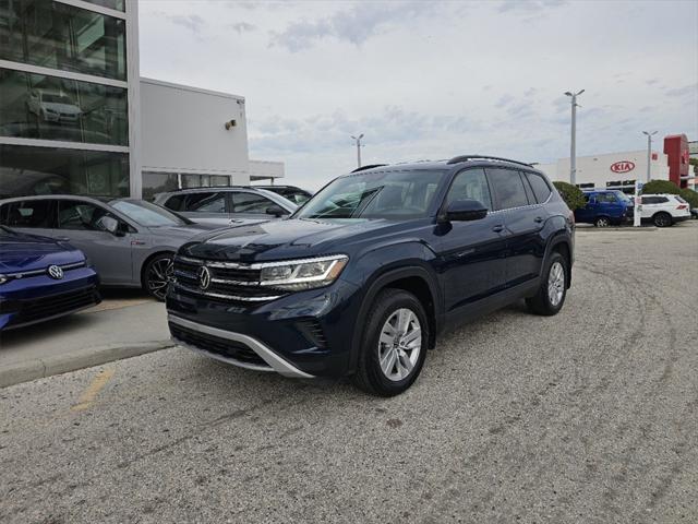 used 2021 Volkswagen Atlas car, priced at $23,908