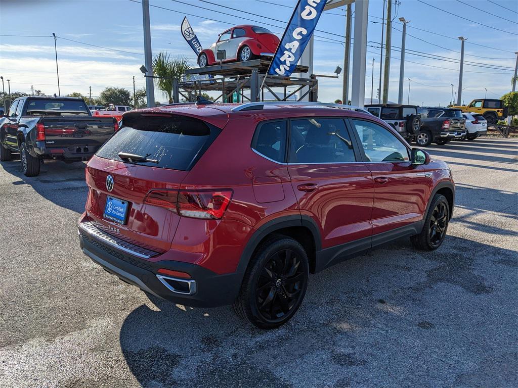 used 2023 Volkswagen Taos car, priced at $21,388