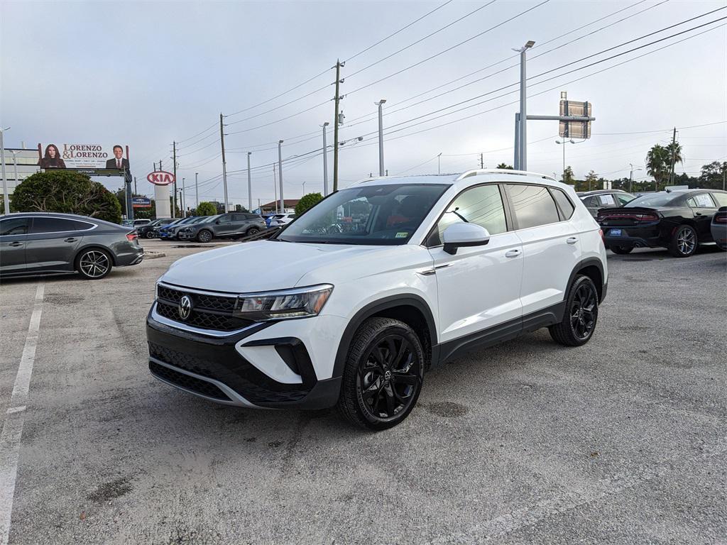 used 2024 Volkswagen Taos car, priced at $20,143