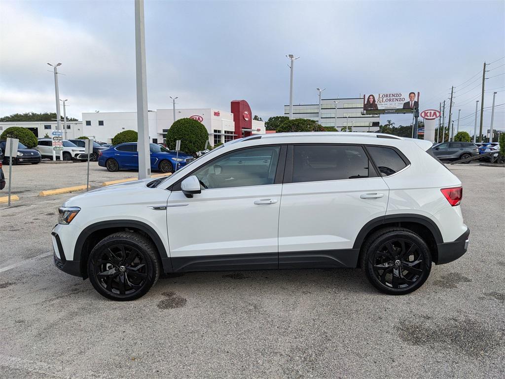 used 2024 Volkswagen Taos car, priced at $20,143
