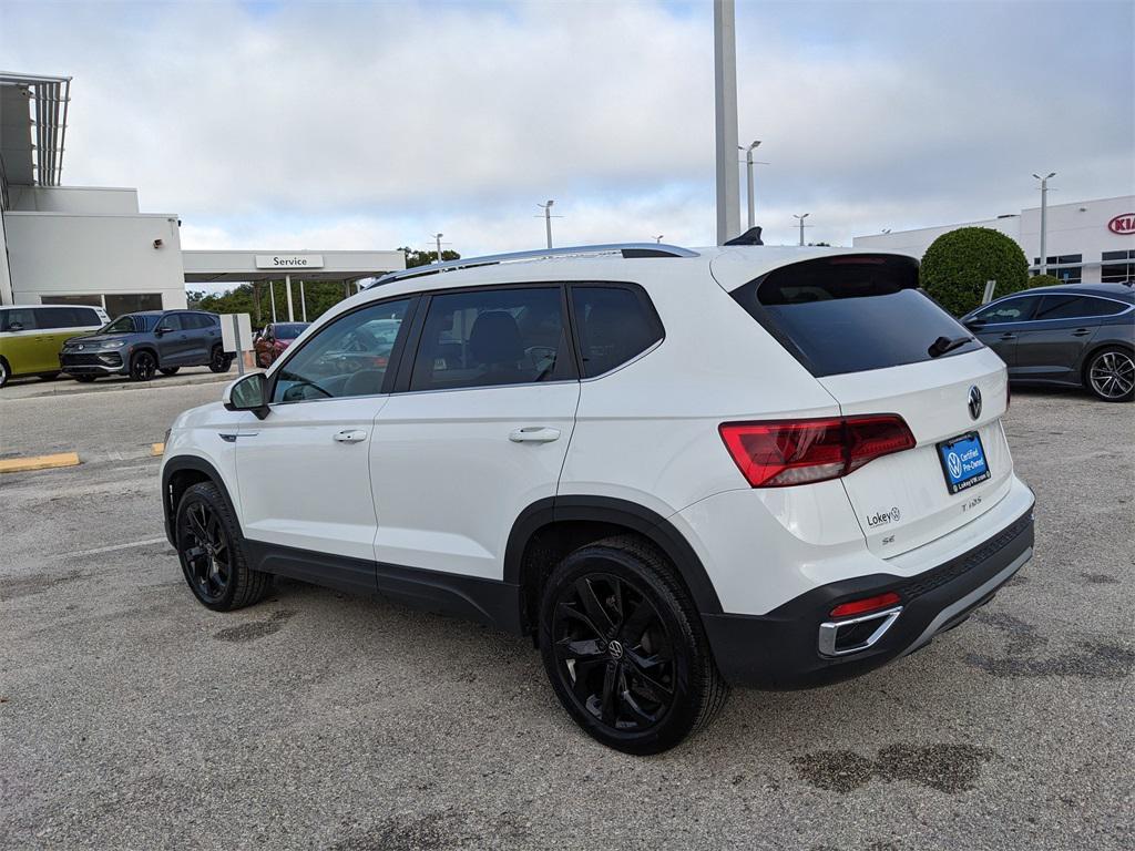 used 2024 Volkswagen Taos car, priced at $20,143