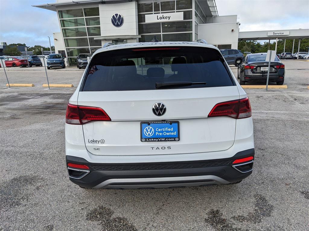 used 2024 Volkswagen Taos car, priced at $20,143